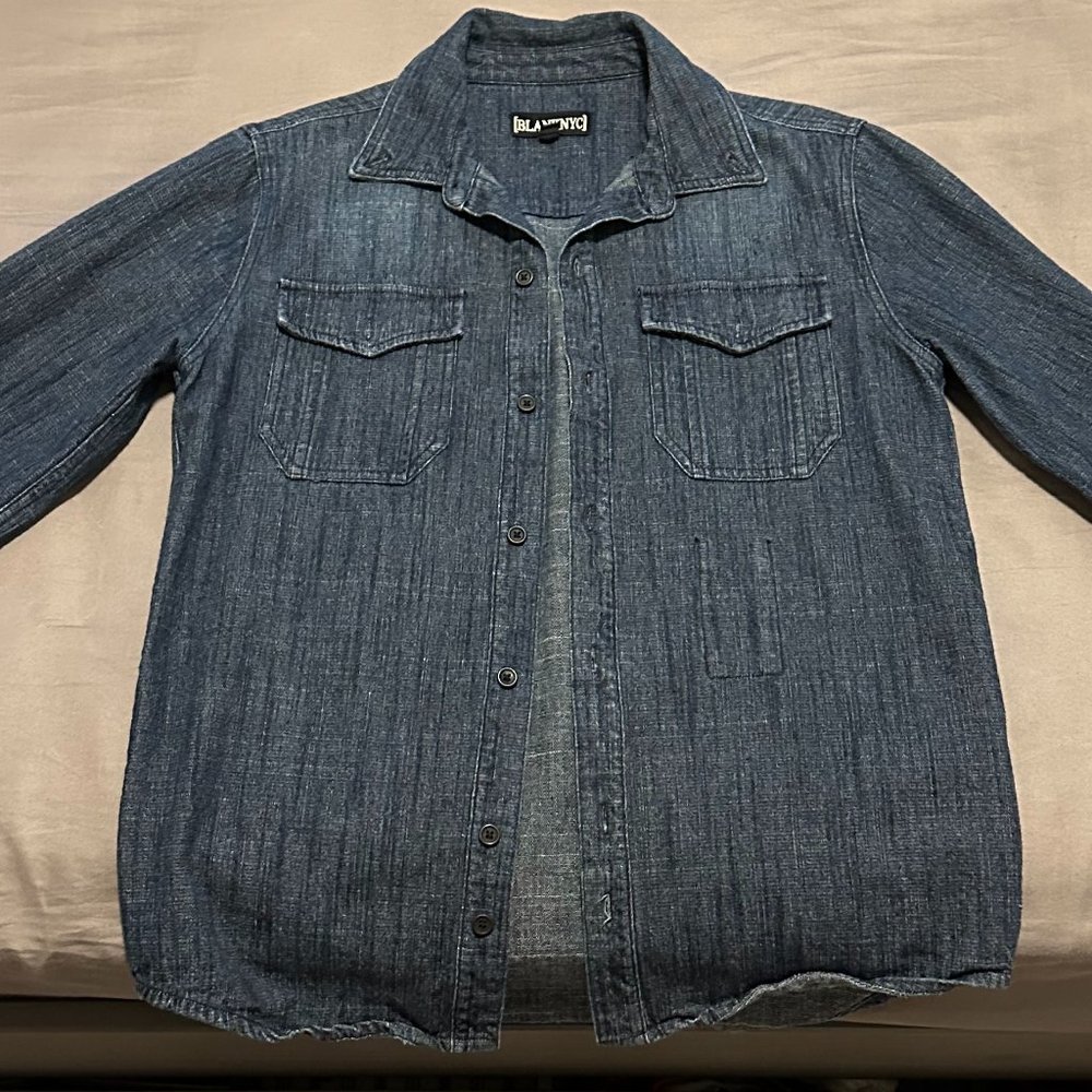 Blank NYC Long Sleeve Collared Shirt